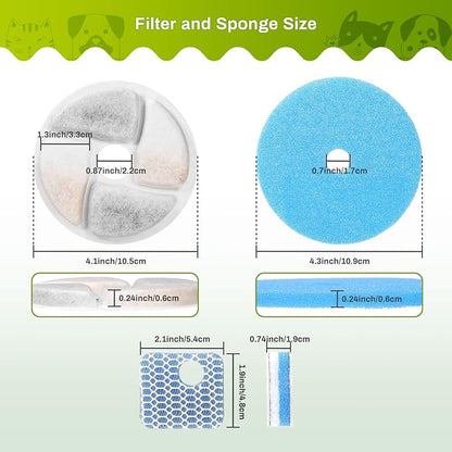 10 Set Cat Water Fountain Filter Replacement - Image 7