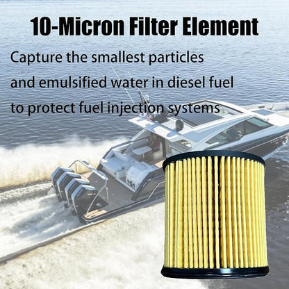 iFJF R12H Fuel Water Separator Filter Element 10 Micron Only Replacement - Image 7