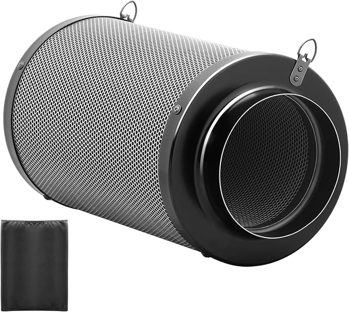 iPower 6" Air Carbon Filter for Inline Duct Fan, Intake and Exhaust Fans by iPower