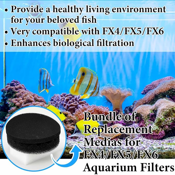 24 Pcs Aquarium Filter Media Kit Compatible - Image 5