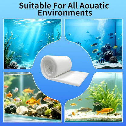 Aquarium Filter Floss 12"x72"x1" Thick Multi-Layer Filter Floss - Image 4