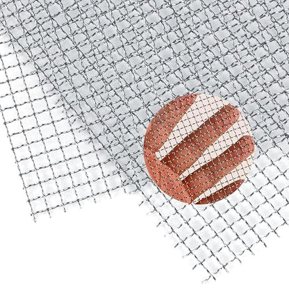 Wire Mesh Stainless Steel Woven Wire Mesh Screen 6 Mesh 300X 210mm Air Vent by Unknown