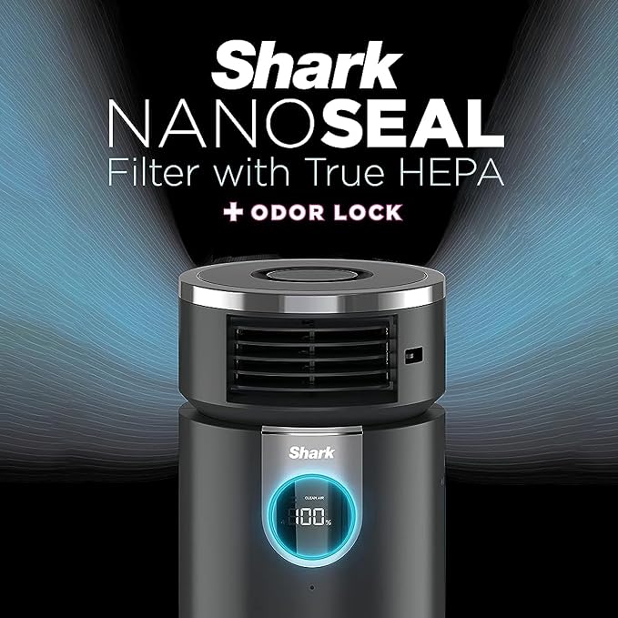 Shark HC451 3-in-1 Clean Sense Air Purifier, Heater & Fan, HEPA Filter - Image 12