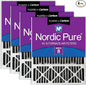 Nordic Pure 20x25x5 Lennox X6673 X6675 Replacement Air Filter MERV 8 + Carbon 4 by NordicPure
