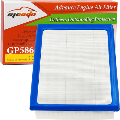 EPAuto GP586 Engine Air Filter, Replacement by EPAuto