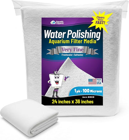 Aquatic Experts Aquarium Polishing Filter Pad, Water Polishing Pad by AquaticExperts