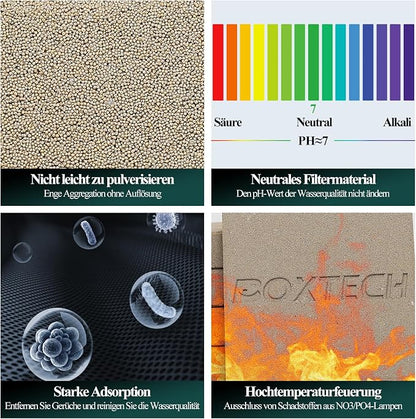 boxtech Aquarium Filter Media Bio Ceramic Brick Bio Filter Media - Image 6