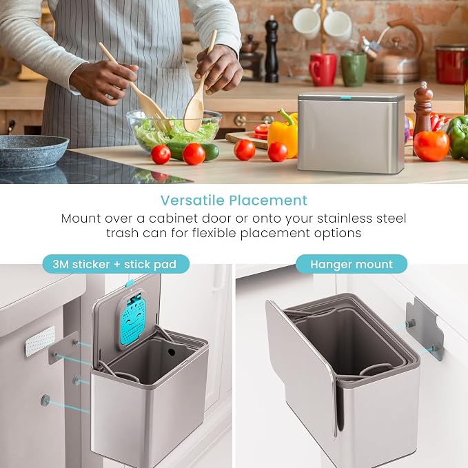 Home Zone Living Kitchen Compost Bin - Image 4