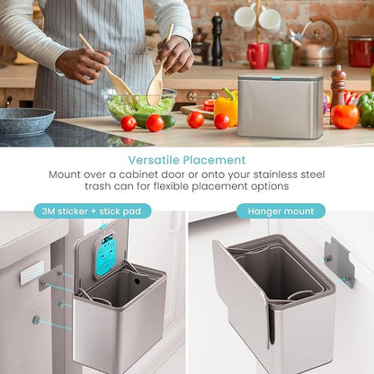 Home Zone Living Kitchen Compost Bin - Image 4