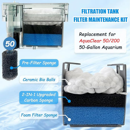 SHIGATSU 4 Set Replacement Aquarium Maintenance Kit - Image 2