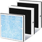 770 Fliter 2-in-1 HEPA/Activated Carbon Filter Replacement Set by GMFXSCO
