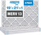 Aerostar 19.875x21.5x1 MERV 13-4 Count by AirFiltersDelivered