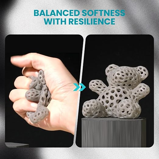 SUNLU Flexible 3D Printer Resin, 66A 3D Printing Resin - Image 5