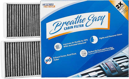 Spearhead Odor Defense Breathe Easy AC & Heater Cabin Filter | Fits Various by SPEARHEAD