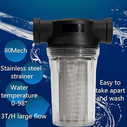 Generic 1" 80 Mesh Water Pump Strainer Filter - Image 5
