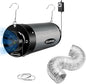 MELONFARM Air Filtration Kit 6", Built-in 14cm Fan Low Nois Carbon Filter by MELONFARM