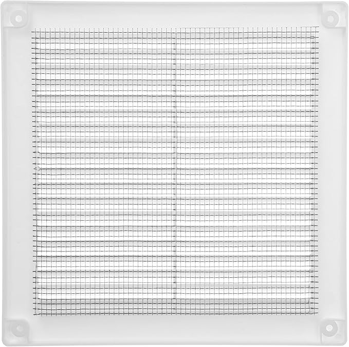 Vent Systems 6" x 6" Inch White Plastic Soffit Vent Cover - Image 6