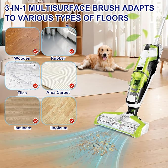 Lemige 2 Pack Multi-Surface Brush Roll 1868 + 2 Pack Vacuum Filter 1866 - Image 5