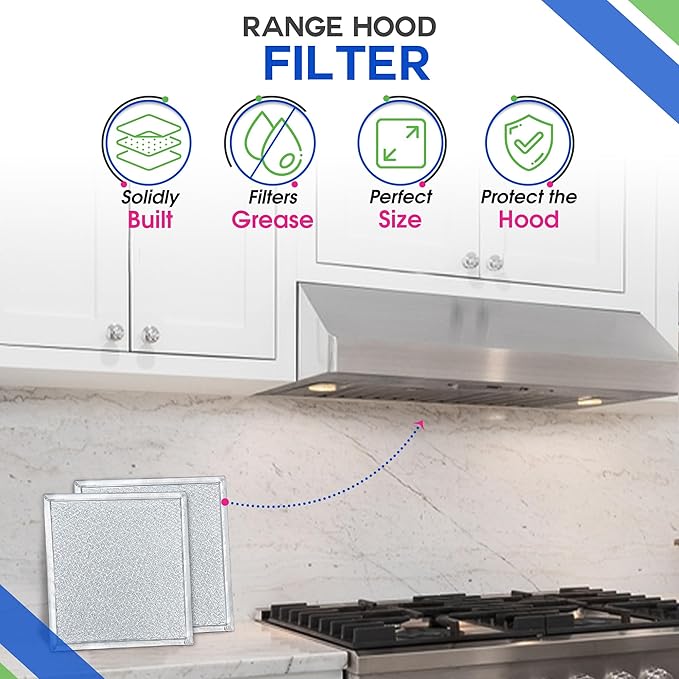 Bagean Stove Vent Filter 8x8 inch BCC024600 Compatible - Image 2
