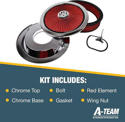 A-Team Performance High-Flow Air Cleaner Assembly - Image 6