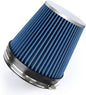 6" 152mm Cold Air Intake Filter Clamp-On Replacement High Flow Inlet Air Filter by DrivewithConfidence