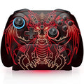 ELISWEEN Wireless Gaming Controller with Charging Dock for PC| Hall Effect Joystick & 1000Hz Polling | Programmable Back Buttons, RGB, Turbo, Gyro | Compatible with Switch/Switch 2, Android, iOS