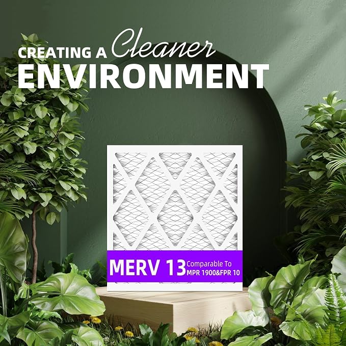 10x20x1 MERV 13 Pleated Air Filter MPR 1900 & FPR 10, Furnace Air Filters - Image 4