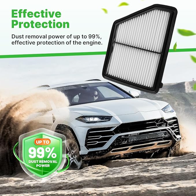 Engine+Cabin Air Filters Set Fit - Image 3