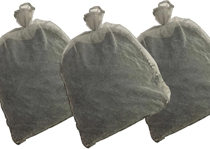 TopDogFilters Activated Carbon Pellets Filter Media Bulk in Mesh Bag 5 10 15 20 by BeamsWork