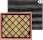 Comb Engine Cabin Air Filter for Lincoln Mkz 2020 2019 2018 2017 2016 2015 2014 by Unknown
