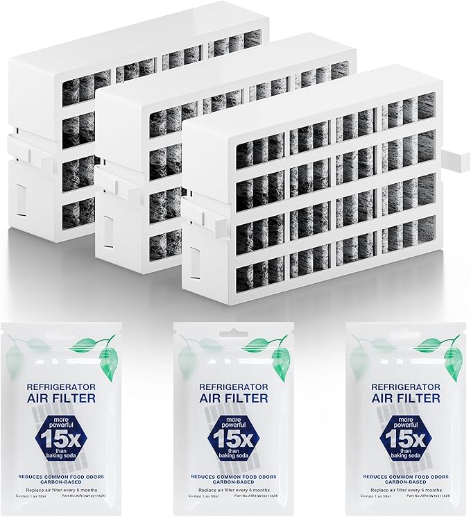 W10311524 AIR1 Refrigerator Air Filter Cartridge Replacement by Funmit