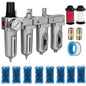 NANPU 1/2" NPT Industrial Grade 4 Stage Air Drying System by NANPU
