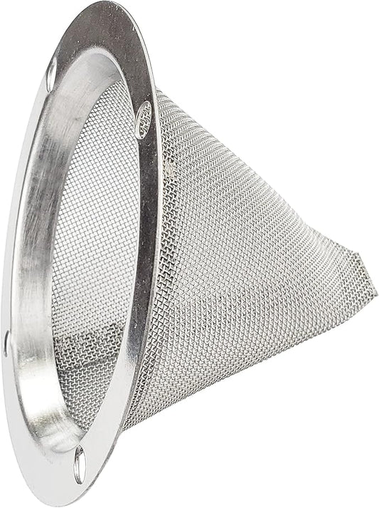 1 PC-Cone-Type Stainless Steel Spark Arrestor Screen 2.8” by RGHOMEANDYARD