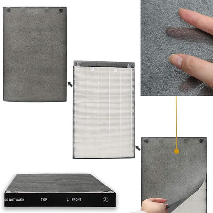 FFsign 2678 Replacement High Efficiency HEPA Filter + 2677 Actived Carbon Filter - Image 8