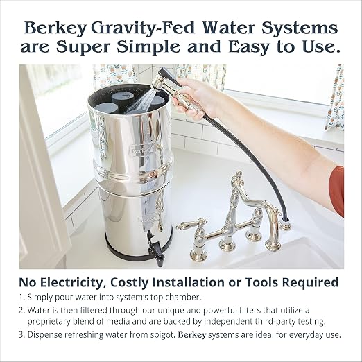 Travel Berkey Gravity-Fed Water Filter - Image 7