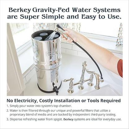 Travel Berkey Gravity-Fed Water Filter - Image 7