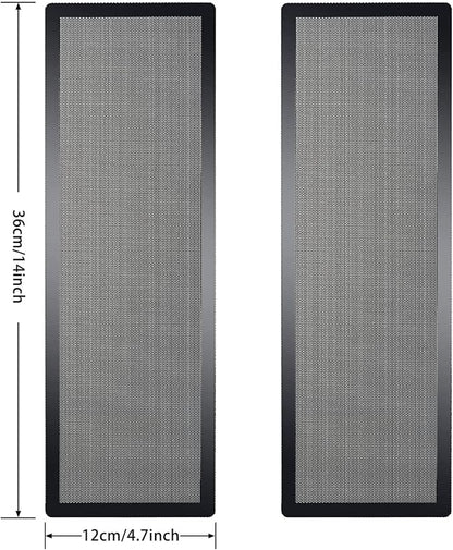 360x120mm PC Case Dust Mesh Filter, Magnetic Frame Computer Fan Dust Mesh PC - Image 2