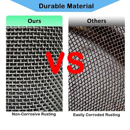 304 Stainless Steel Mesh Screen#40Mesh -Size:15.7"x47.2", - Image 4