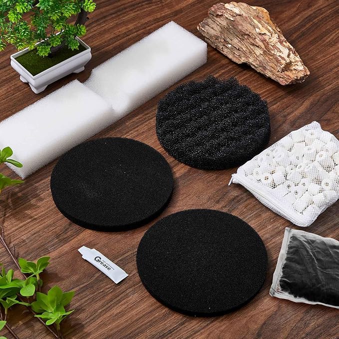 12 Pcs Aquarium Filter Media Kit Compatible - Image 7