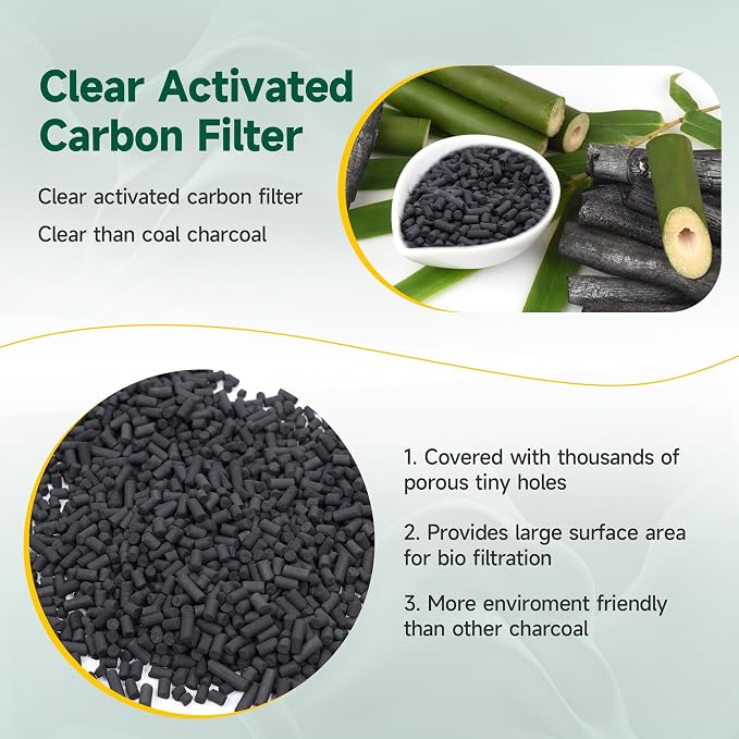 2 Packs 210g Odor Absorbing Activated Carbon Filter Refills - Image 4