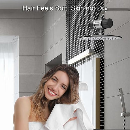 High Flow Shower Filter for Sensitive Skin and Hair - Image 2