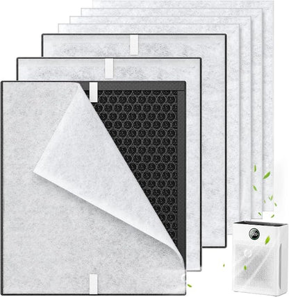 3 Pack PR1 Replacement Filter for Mooka Mode PR1 Air Purifier, HEPA & Activated by AddtoYourCart