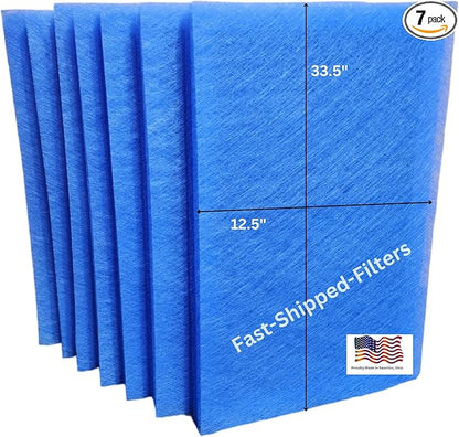 Fast-Shipped-Filters 7 Pack Replacement Filter Pads Compatible by Unknown