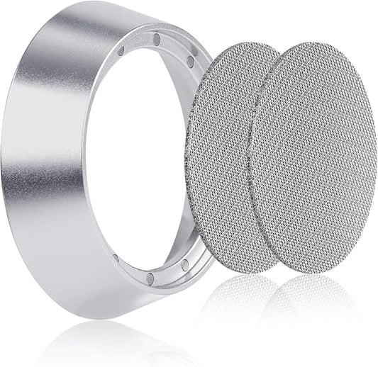 51mm 12 Magnetic Dosing Funnel, Espresso Dosing Funnel Aluminum Magnetic by PEUTIER