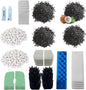42 Pack Filter Media Kit for Fluval 306/307 Canister Filters by HCPJTfilter