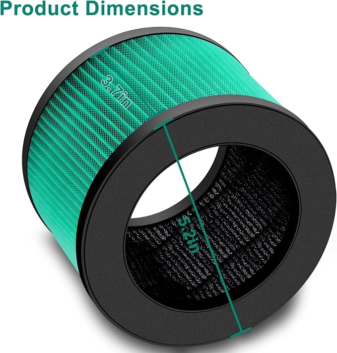 2 Pack MK01 MK06 Air Filter Replacement Compatible - Image 5