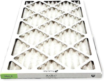 Proairtek AF14251M08SWH Model 14x25x1 Air Filter, MERV 8; Ideal - Image 3