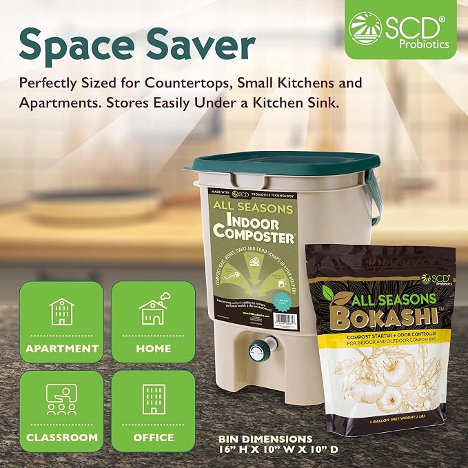All Seasons Indoor Composter Starter Kit - Image 4