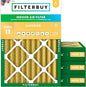 Filterbuy 14x20x4 Air Filter MERV 11 Superior Pet & Allergy Defense, by Filterbuy