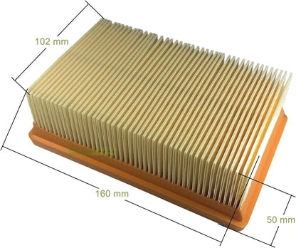 Air filter compatible with Kärcher WD4 WD5 WD6 P S Premium Renovation Car Kit / - Image 2